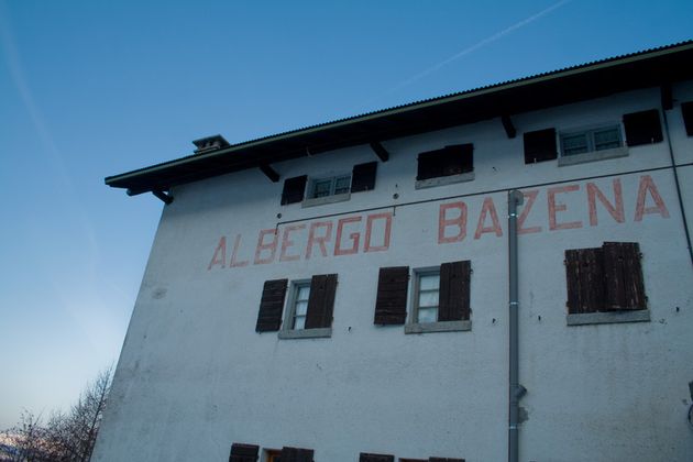 Il rifugio Bazena a 1800 metri