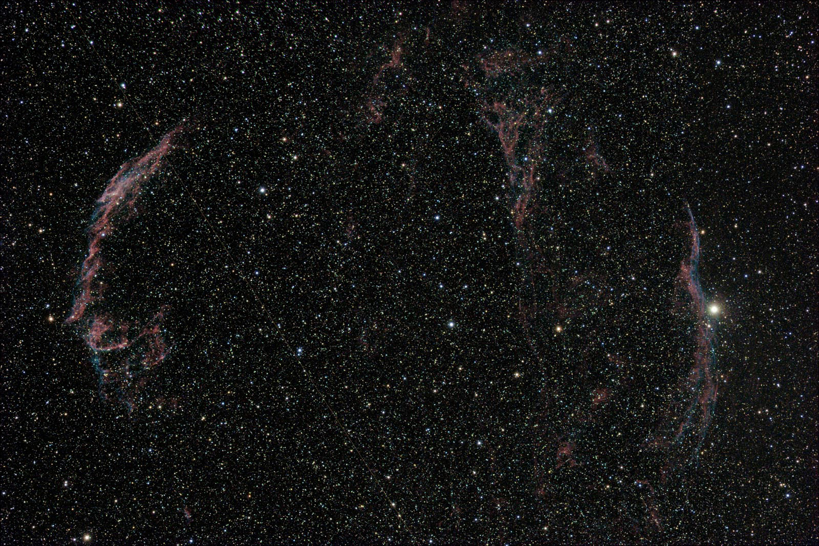 NGC6992 e NGC6960